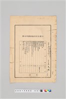 藏品(王火煌先生系列：民國52年王火煌公務員任用審查證明文件(目錄))的圖片